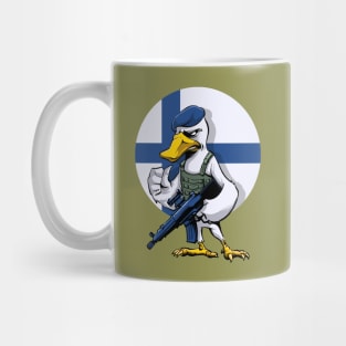 Finnish Swan Scandinavian Trooper Mug